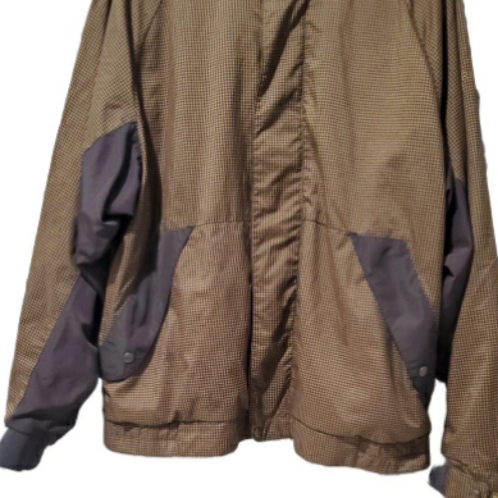 DryJoys By FootJoy Brown Checkered Jacket … - Picture 4 of 8